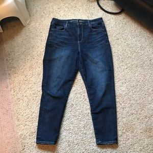 American Eagle Curvy Hi-Rise Jeggings 14 Short